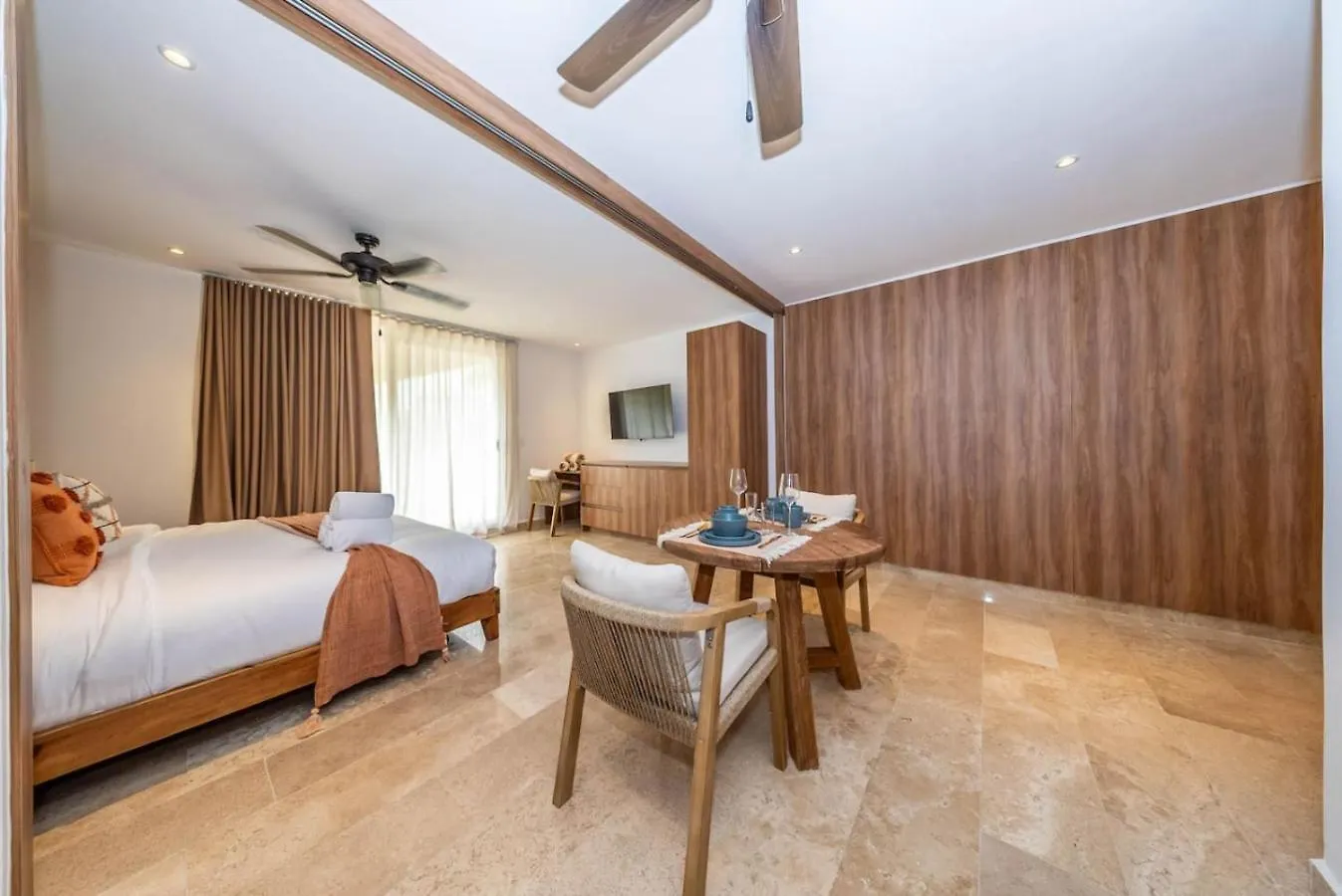 King Studio W Private Balcony Rooftop Pool Gym Tulum 0*,  México