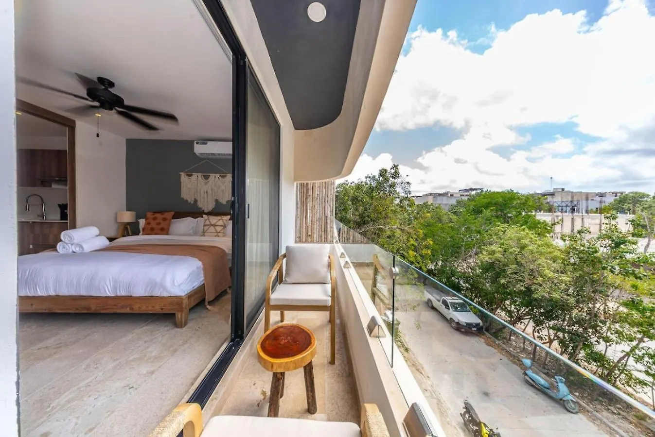 Сasa de vacaciones King Studio W Private Balcony Rooftop Pool Gym Tulum